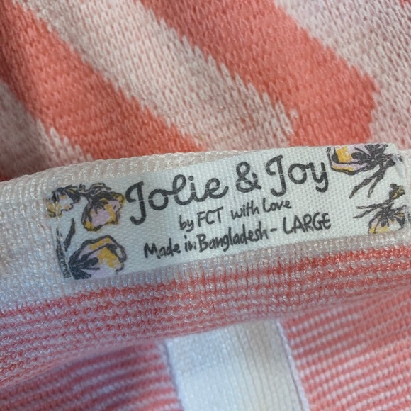 JOLIE & JOY Size L crop halter lightweight knit with collar BNWT 💕 - Picture 4 of 7